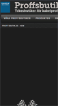 Mobile Screenshot of proffsbutik.se